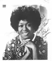 Sarah Vaughan autographed Photo for Ron Bunn