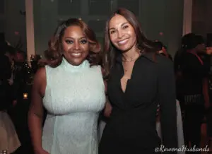 L to R: Sherri Shepherd and Salli Richardson-Whitfield. Photo Credit: Rowena Husbands. Article: Aspirations from A Night of Inspiration.