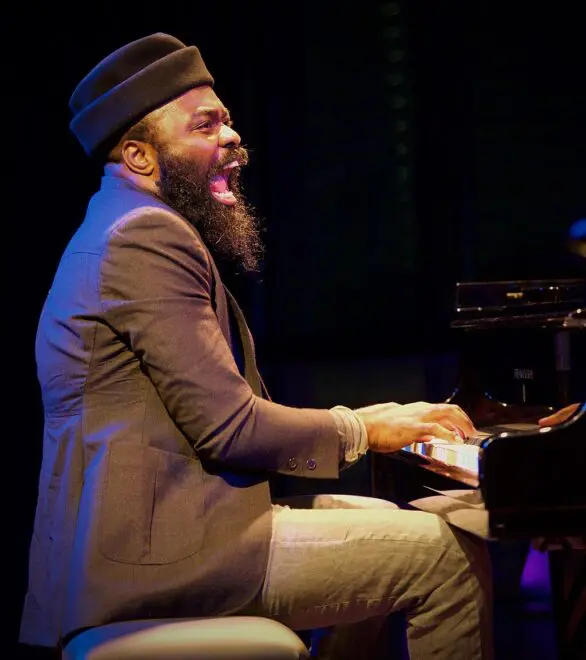 Nduduzo Makhathini Quartet -- October,28 2021, Amsterdam -- Dirk Neven, CC BY 2.0 <https://creativecommons.org/licenses/by/2.0>, via Wikimedia Commons -- The Ntu Sound Chamber: A Spiritual Jazz Journey with WDR Big Band and Nduduzo Makhathini