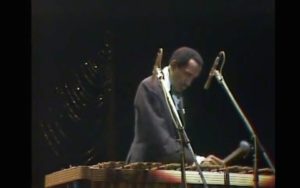 Milt Jackson, Jazz Vibraphonist, A Member of the Modern Jazz Quartet. Drums at Grant's Tomb 