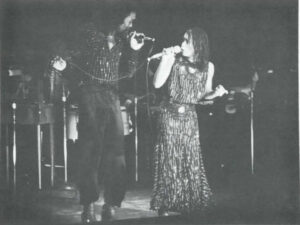 Ashford & Simpson performing on stage