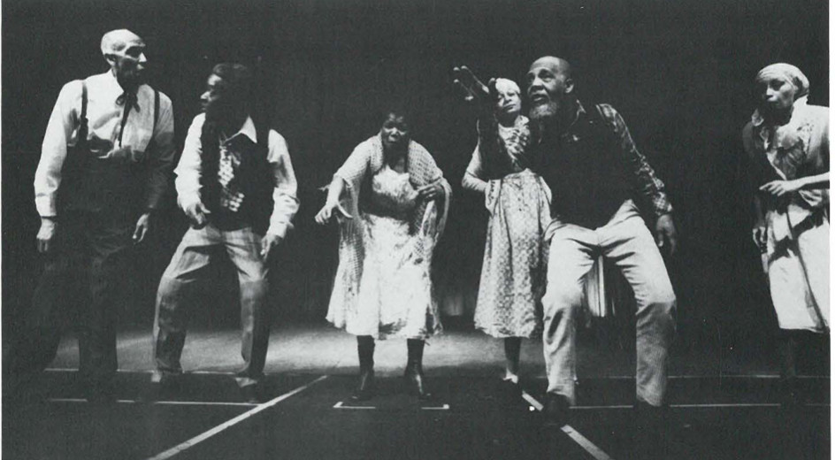 "Dear Lord Remember Me," (L-R) Joe Allies, Chuck Patterson, Louise Stubbs, Frances Foster, Thomas Martell Brimm, Brei Barbara Clark