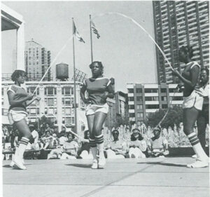 Double Dutch --New York Is jumping Double Dutch