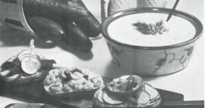 Diet -- jogurt and vegetables