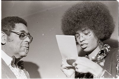 Dizzy Gillespie and Angela Davis