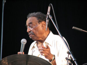 Professor Bop, CC BY 2.0 <https://creativecommons.org/licenses/by/2.0>, via Wikimedia Commons Foreststorn Chico Hamilton -- Chico Hamilton: Celebrating a Legend's Legacy! π