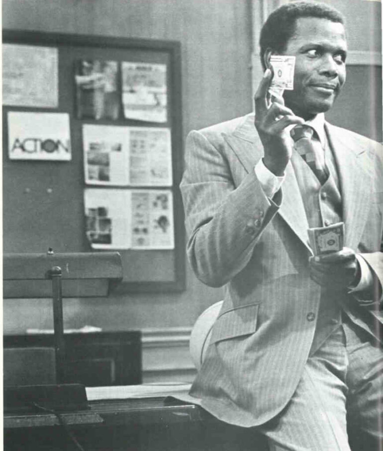 Sidney Poitier in "To Sir With Love"