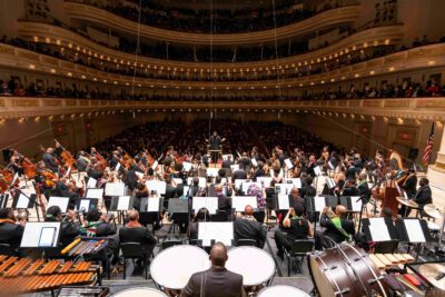 The Gateways Orchestra shapes history showcasing 130 musicians of African descent at Carnegie Hall. Photo by J. Adam Fenster / University of Rochester