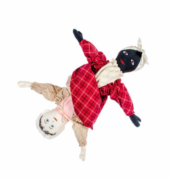 Topsy-turvy doll, 1890-1905 Mixed fabrics, paint New-York Historical Society, Gift of Katharine Prentis Murphy, 1961.30 Photo: Glenn Castellano ßßHarriet Jacobs (1813-1897) Dolls made for the Willis family children, ca. 1850-60 Mixed fabrics, metal Photo: Glenn Castellano --Black Dolls Reflecting an Array of Cultural Ideas