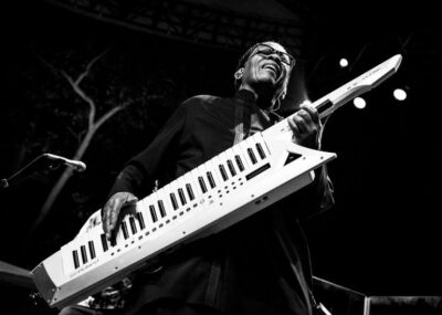 Herbie Hancock • Photo by Sean Jamar --Herbie Hancock and Keyon Harrold at Central Park Summerstage