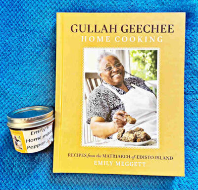 Emily Meggett shares her centuries-old Gullah Geechee recipes -- Miss MP with Book & Jelly 1