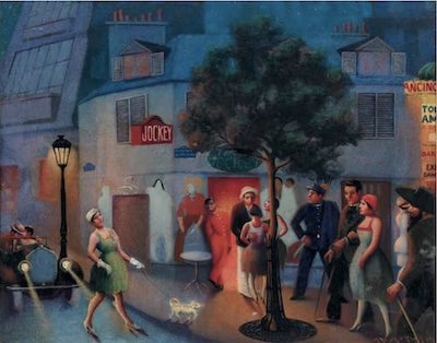 Archibald J. Motley, Jr., Jockey Club, 1929