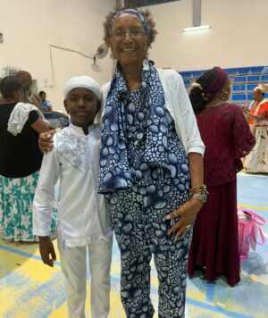 Graduate Raziel Ben Etiel (12), and Grandmother (and writer of the article) Odehyah at Orkhai’s graduation from elementary school to junior high school.