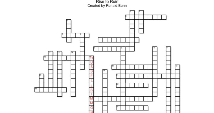 Rise To Ruin Puzzle